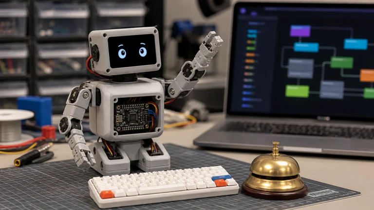 Tiny Engineer превратил работу ИИ-агента в движения настольного робота