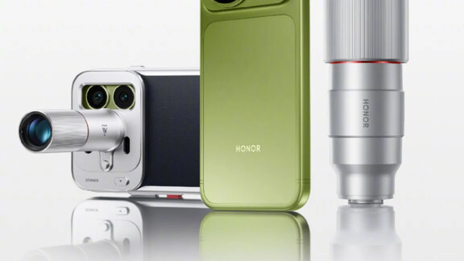 Honor Magic9 Pro Max с двумя внешними телеконвертерами