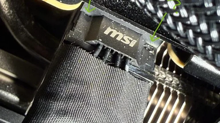 У MSI RTX 5090 оплавился разъём во время теста DLSS 5 — причина пока не установлена